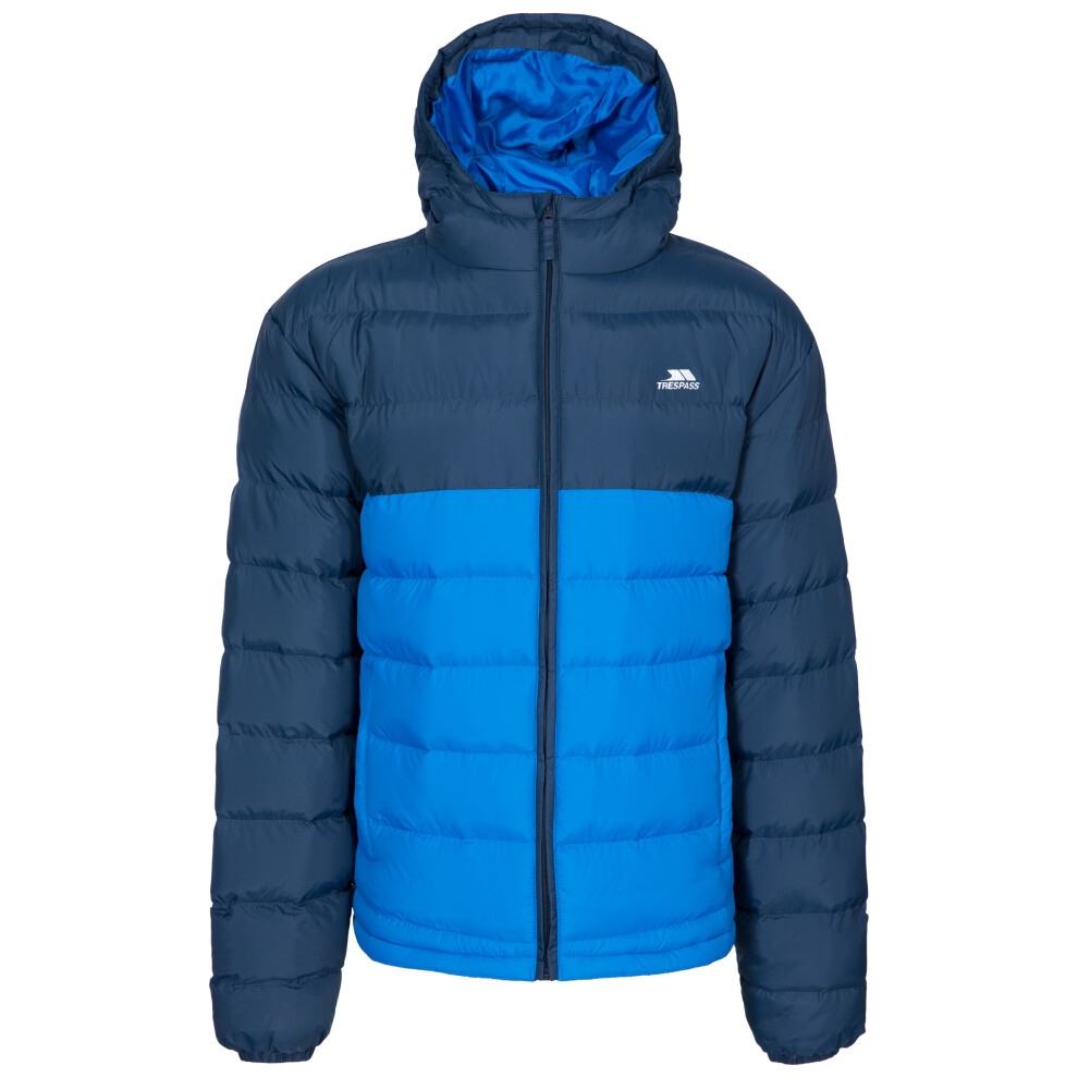 Trespass (Xs, Navy) Mens Padded Jacket Winter Coat Oskar Blue