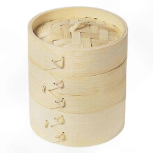 (Large) Xiao Long Bao Steamer Basket, Bamboo Dumpling Steamer, Sierra Bowl Cup Steamer