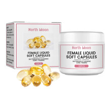 Women's care soft capsules clean body odor body skin moisturizing care capsules 10pcs/box
