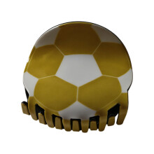 Popular Soccer Fan Hair Clips produced Of Premium-yellow