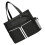 Strong Polyester Sports Bag With Separate Storage For-Black 1