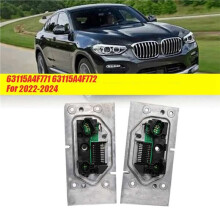 Left Headlight Module Angel Eyes Source 63115A4F771 for G20 G28 LCI 2022-2024 DRL Daytime Running Turn Signal Left