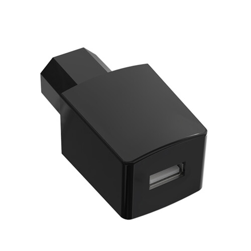 USB-oplaadadapters Waterdicht-Zwarte enkele USB