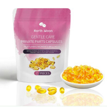Female care capsules gently nourish female body skin moisturizing daily care