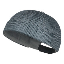 Populaire mesh-hoed zonder rand met ventilatiegaten,-Donkergrijs