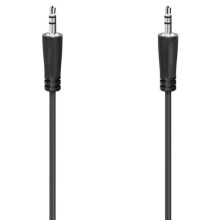 Audio kabel - HAMA - 1,5 m - 3,5 mm mannelijke jack - Stereo - Anti-vouw bescherming
