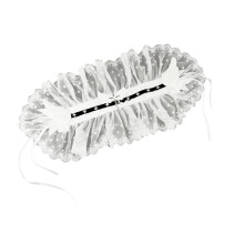 Cosplay Anime Zacht Haar Hoepel Opvallende Halloween-Riem wit