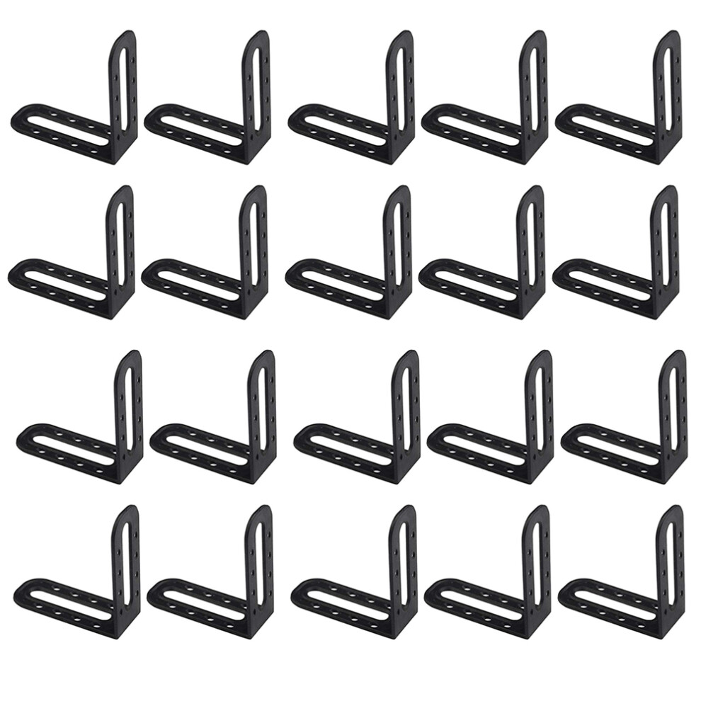 50Pcs Angle Leveling Tool Household Ceramic Tile Leveler Sticking Male Angle Fixed Position Adjustment Auxiliary Tool 4712137658608