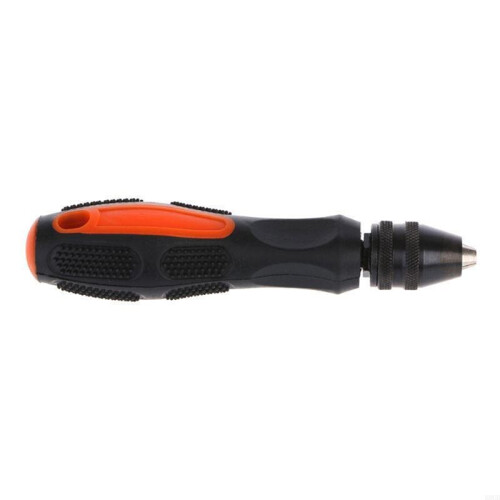 Adjustable Pin Vise Hand Drill for Woodworking - Keyless Chuck, 0.5-8mm Capacity