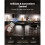 3-Pack Under Cabinet Lighting, Rechargeable Wireless Motion Sensor Lights, 3 Color Temps, Timer, for Kitchen, Closet 1
