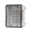Hinged Plastic Enclosure Waterproof Power Electrical-120x97x56 1