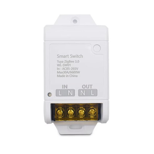 Zigbee 3.0 Tuya  Home Automation  Relay 30A 6600W Wireless Module Controller Timer  Light Receiver
