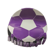 Pinces à cheveux sur le thème du football pour femmes,-zise