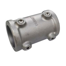Round Tube Aluminum Alloy 3 Way Elbow Pipe Fitting-straight