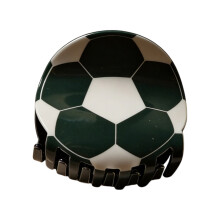 Soccer Themed Hair Clips For Fans Awesome Present For-Black