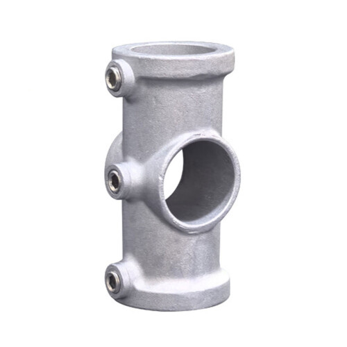 Round Pipe Fixed Joint Storage Rack Connector 3-straight 4ways