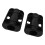2Pcs Universal Exercise Bike Pedals Nonslip Textured Plastic 1