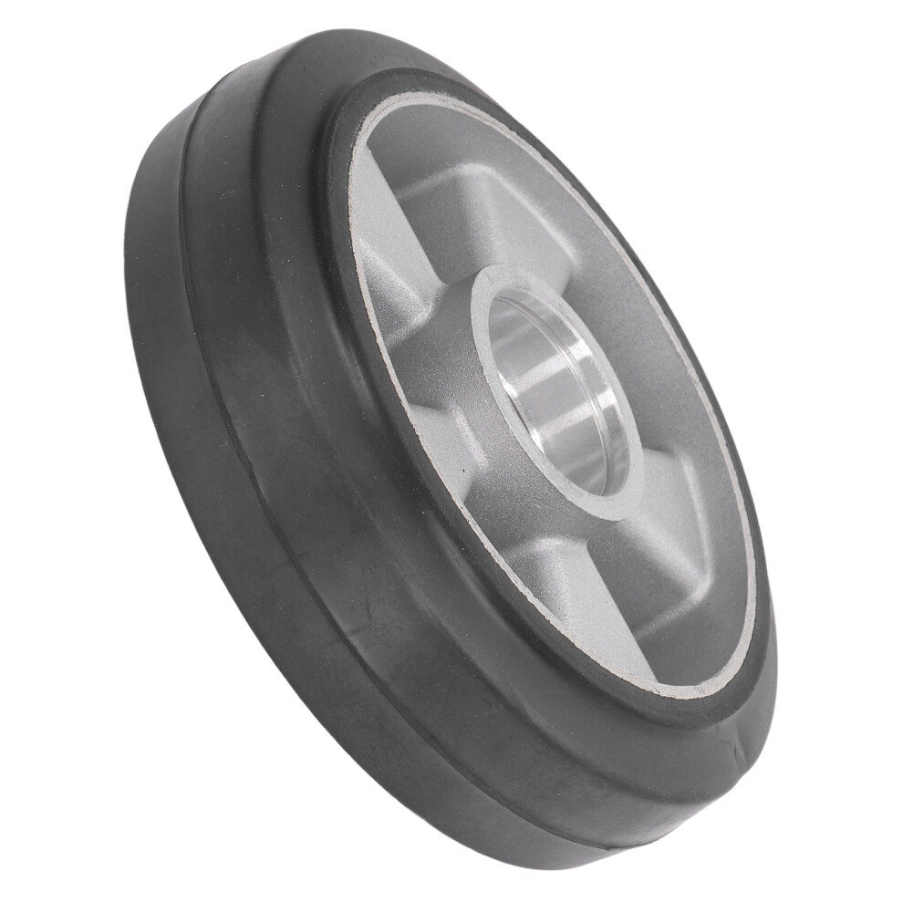 Heavy Duty Rubber Wheel 180X50mm 6204 Black