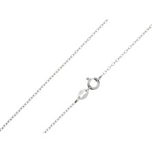 (18"/ 45cm, 1.3mm) 925 Sterling Silver Necklace Chain Trace Italian 16-30In 100% Recycled Silver
