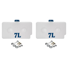 2X Universal 7L Plastic Fuel Tank Oil Gasoline Tank Air Parking Heater Tank Car Caravan Motorhome Parking Heater Tool