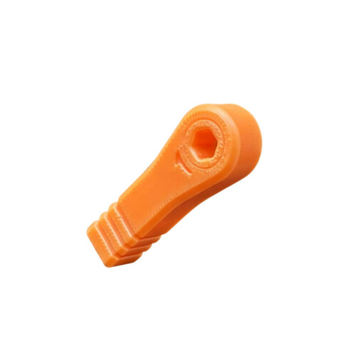 Miniatur-Ratschenschraubendreher mit ergonomischem Griff,-Orange
