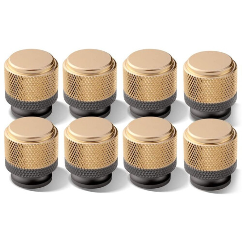 8 Pcs Knurled Cabinet Knobs Kitchen Drawer Knobs Knobs Handles Bathroom Cabinet Door Knobs Decorative Pull Knobs