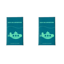 2set "Deep Sea Adventure" Party Board Games,Family Gathering Game Card,Fun Card Game,Holiday Board Game,Interesting Gift