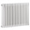 Balterley Triple Column Traditional Radiator 600 x 777mm, High Gloss White 1