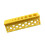 Professional Plastic Drill Jig With 10 Holes Lightweight-Yellow 1