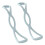 High Elastic 8 Figure Exercise Band Suitable for Yoga-Blue 1