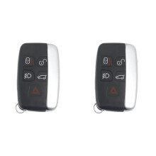 2X Auto  Remote Key Shell Keyless Entry Fob Behuizing 5 Knoppen  Remote Key Cover voor