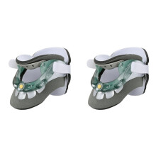 2X Traction Device Neck Corrector Cervical Collar Neck Stretch Protector Spine Fixation Support Brace Neck Braces
