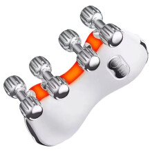 5-in-1 Multifunctioneel Schoonheidsapparaat EMS 5 Kleuren LED Elektrische Microstroom Gezichtsroller Huidverstrakking Gezichtsmassage