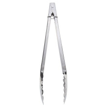 10X Kitchen 30 cm Roestvrijstalen Voedseltangen