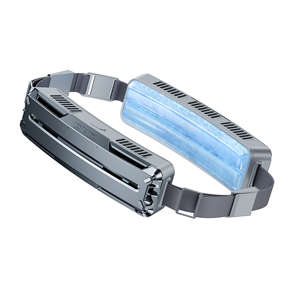 USB Mini Waist Fan 15Hr Battery 3 Speed Wearable