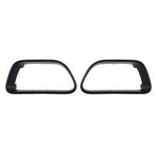 1 Paar Auto FrontstoßStange Zierrahmen Angel Eyes Refit für C5 Aircross 9817829477 9817829377 Schwarz