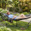 Grey Portable Hammock with Metal Stand Frame 3