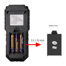 ET825 Detektor Promieniowania Elektromagnetycznego do Wykrywania Promieniowania Miernik Promieniowania Urządzeń Elektrycznych z Baterią