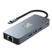 Acht-In-1-Dockingstation DP 2 -Kompatibel 4K@60Hz 1000M Ethernet RJ45 USB-Hub 3 0 3.0 Erweiterungs-Dock-Konzentrator
