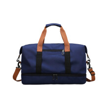 Große wasserdichte Sport-Fitness-Tasche für Reisen im-Dunkelblau