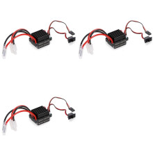 3X RC Ship & Boat R/C Hobby 6-12V Brushed Motor Speed Controller ESC 320A Brushed Motor Speed Controller voor RC Boat Car