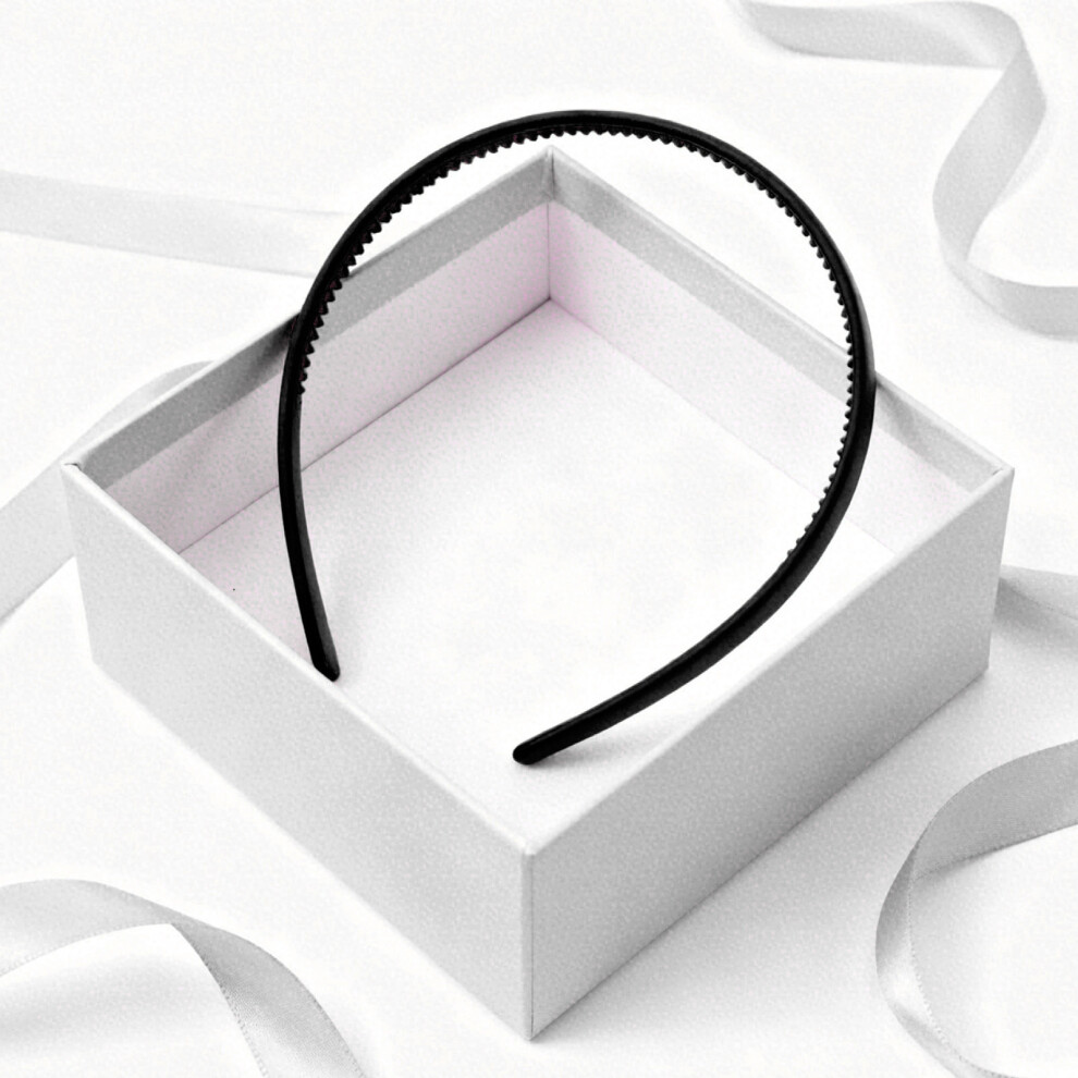 Matte Plastic Headband Simple Style