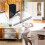Push To Open Cabinet Hardware 20Pack Push  & Lock per Porte Nascoste Touch  e Catch Push Release Cassetto Lungo 2