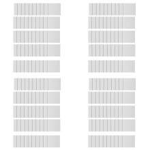 100 Stuks Magnetisch Schilderij Canvas Paneel Magnetische  Canvas Boards Canvas Lege Doeken voor Schilderen Kunst Cadeau Diy Decor