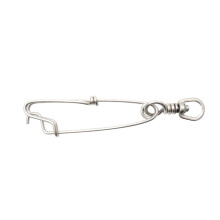 Attache de pêche à Clip pivotant en acier inoxydable, haute-C