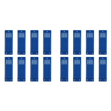 16-Teiliges Entlüftungsset für Versandcontainer, Robustes Zubehör für Versandcontainer, Durchflussbelüftungsset, Blau