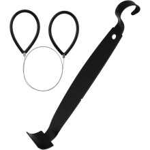 Keramische Snijgereedschappen, Dubbelzijdige Snijgereedschappen met Koolstofstaal, Keramische Gereedschappen voor Aardewerk, Zachte Rubberen Handgreep