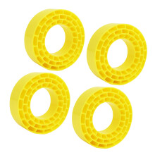 Le pneu en Silicone insère une doublure de conception-Jaune