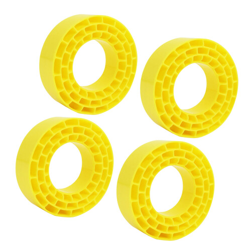 Le pneu en Silicone insère une doublure de conception-Jaune