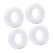 Pneus intérieurs en Silicone améliorés, 4 pièces, 1,55-Blanc